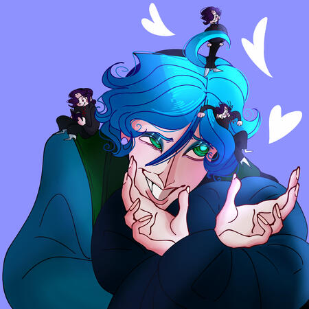 Vincent and mini Corims (headshot)
