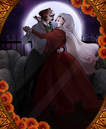 Benoît and Fabienne (full body)